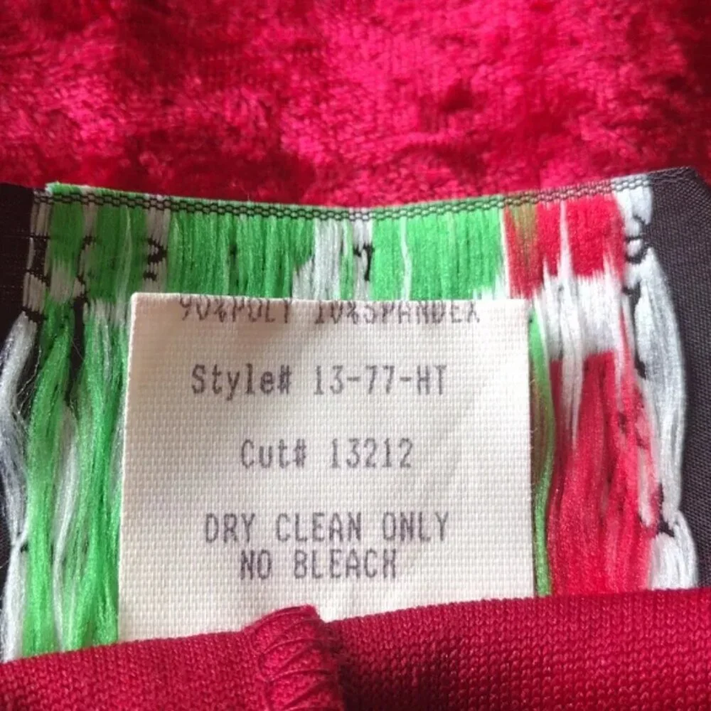 90s Lip Service Hi Low Red Velvet Laced Top with Bell Sleeves Small - Picture 11 of 14